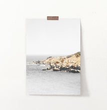 Load image into Gallery viewer, Ocean Rock Retro Photography Print