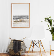 Load image into Gallery viewer, Crystal Beach Waves Retro Wall Art