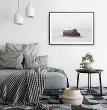 Load image into Gallery viewer, Black-framed in a white&gray bedroom