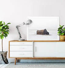 Load image into Gallery viewer, White-framed on a wooden cabinet