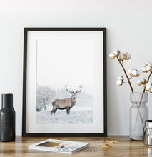 Load image into Gallery viewer, Black-framed on a wooden shelf