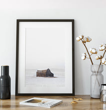 Load image into Gallery viewer, Barn on Snowy Field Vertical Photo Poster