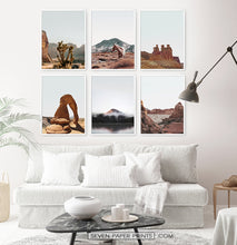 Load image into Gallery viewer, Utah Attraction Set of 6 Photo Prints by Tanya Shumkina