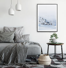 Load image into Gallery viewer, Black-framed in a white&gray bedroom