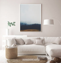 Load image into Gallery viewer, Foggy Pine Forest On Sandy Earth Photo Print