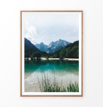 Load image into Gallery viewer, Canadian Mountain Forest Lake Photo Print