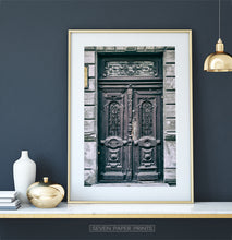Load image into Gallery viewer, Antique Wooden Door Photography Wall Art | Old Architecture