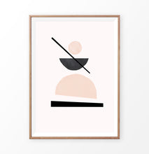 Load image into Gallery viewer, Desert Color Geometric Neutral Art Print