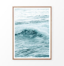 Load image into Gallery viewer, Thick turquoise water, aqua wall art