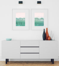 Load image into Gallery viewer, Aerial Ocean Turquoise Wave Set of 2 Prints