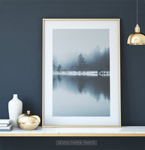 Load image into Gallery viewer, Lake Wall Art Set 3 Piece Nature Prints