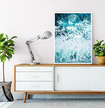 Load image into Gallery viewer, Ocean Waves 3 Piece Wall Art with Splashing Coastal Water