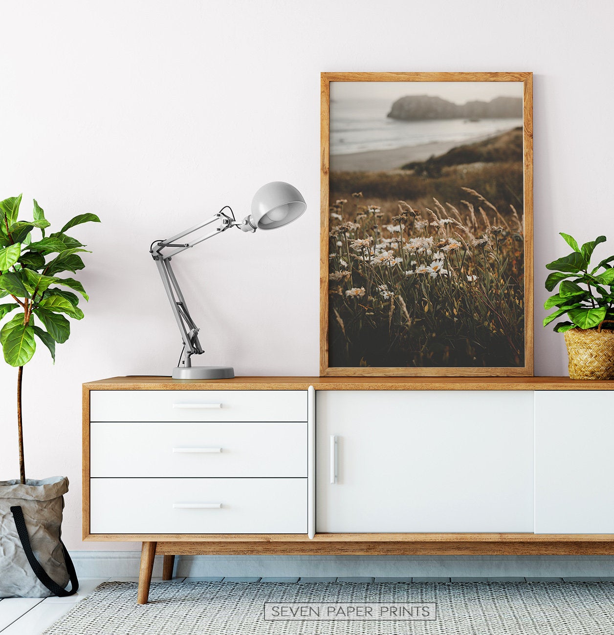 Mountain Lake House Decor Set of 6 Prints