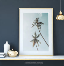 Load image into Gallery viewer, Coastal Palm Trees Summer Beach Wall Art
