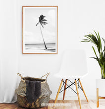 Load image into Gallery viewer, Black And White Palm Wall Art