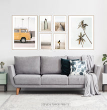 Load image into Gallery viewer, California Coast Surf Art Set of 6 Prints