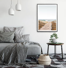 Load image into Gallery viewer, Beach Path Ocean Wall Art