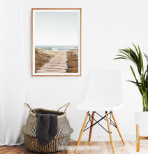 Load image into Gallery viewer, Beach Path Ocean Wall Art