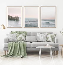 Load image into Gallery viewer, Ocean Waves Wall Art Set of 3 Prints