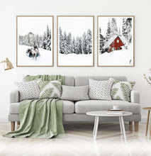 Load image into Gallery viewer, Christmas Decoration Gallery Set of 3 Piece Wall Art