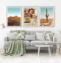 Load image into Gallery viewer, Boho Grand Canyon Desert Set of 3 Piece Wall Art
