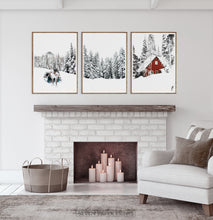 Load image into Gallery viewer, Christmas Decoration Gallery Set of 3 Piece Wall Art