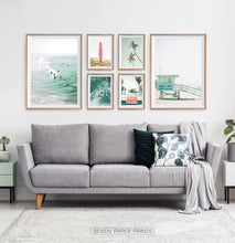 Load image into Gallery viewer, Coastal Wall Art Set of 6 Mailed Prints