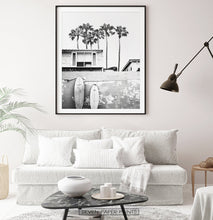 Load image into Gallery viewer, Black and White Coastal Set of 3 Prints