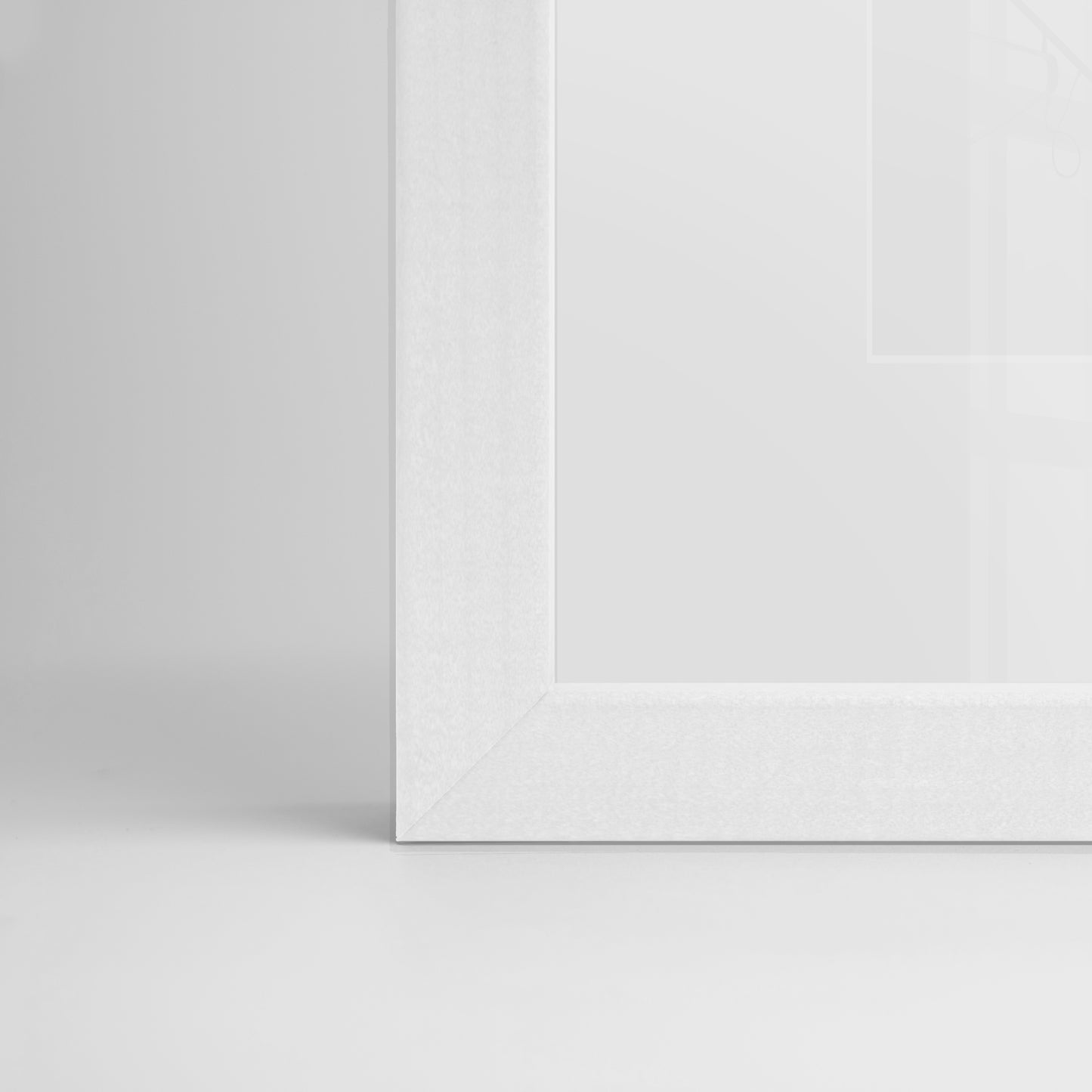 Custom Framed Print. Black, White, Wood. Wrapped Canvas