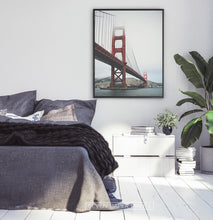 Load image into Gallery viewer, San-Francisco Golden Gate Water Level Poster Natural Colors
