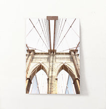 Load image into Gallery viewer, Brooklyn Bridge In Between Cables Net Photography Print
