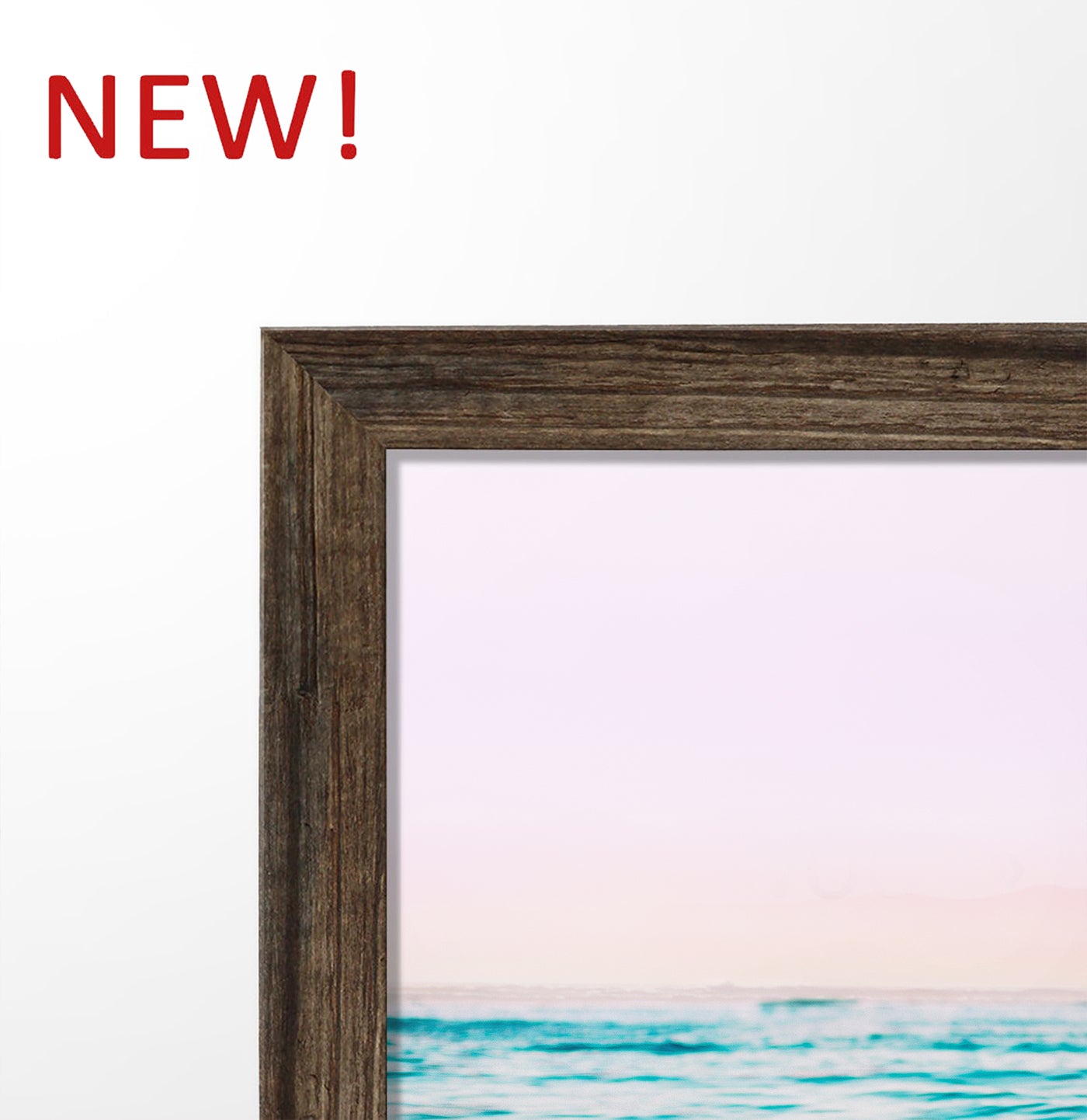 New wooden frame is available!