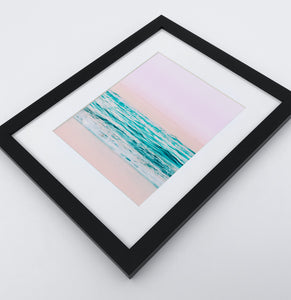 A photo print of an azure ocean 1