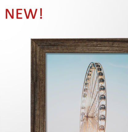 New wooden frame is available!