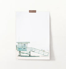 Load image into Gallery viewer, Lifeguard Tower Beach Wall Print
