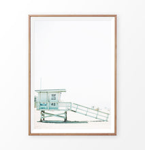 Load image into Gallery viewer, Santa Monica Lifeguard Tower 40 Print
