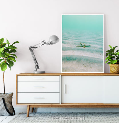 Deep Sea Starfish Wall Art Print