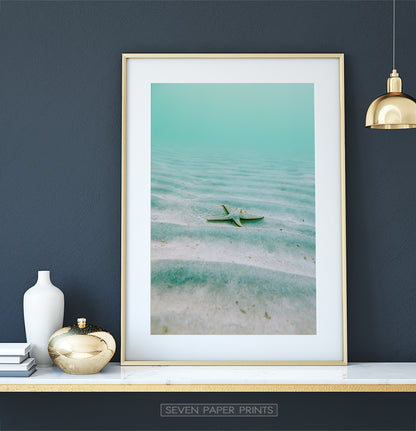 Deep Sea Starfish Wall Art Print