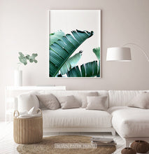 Load image into Gallery viewer, Extra Large Tropical Leaf Print for Living
