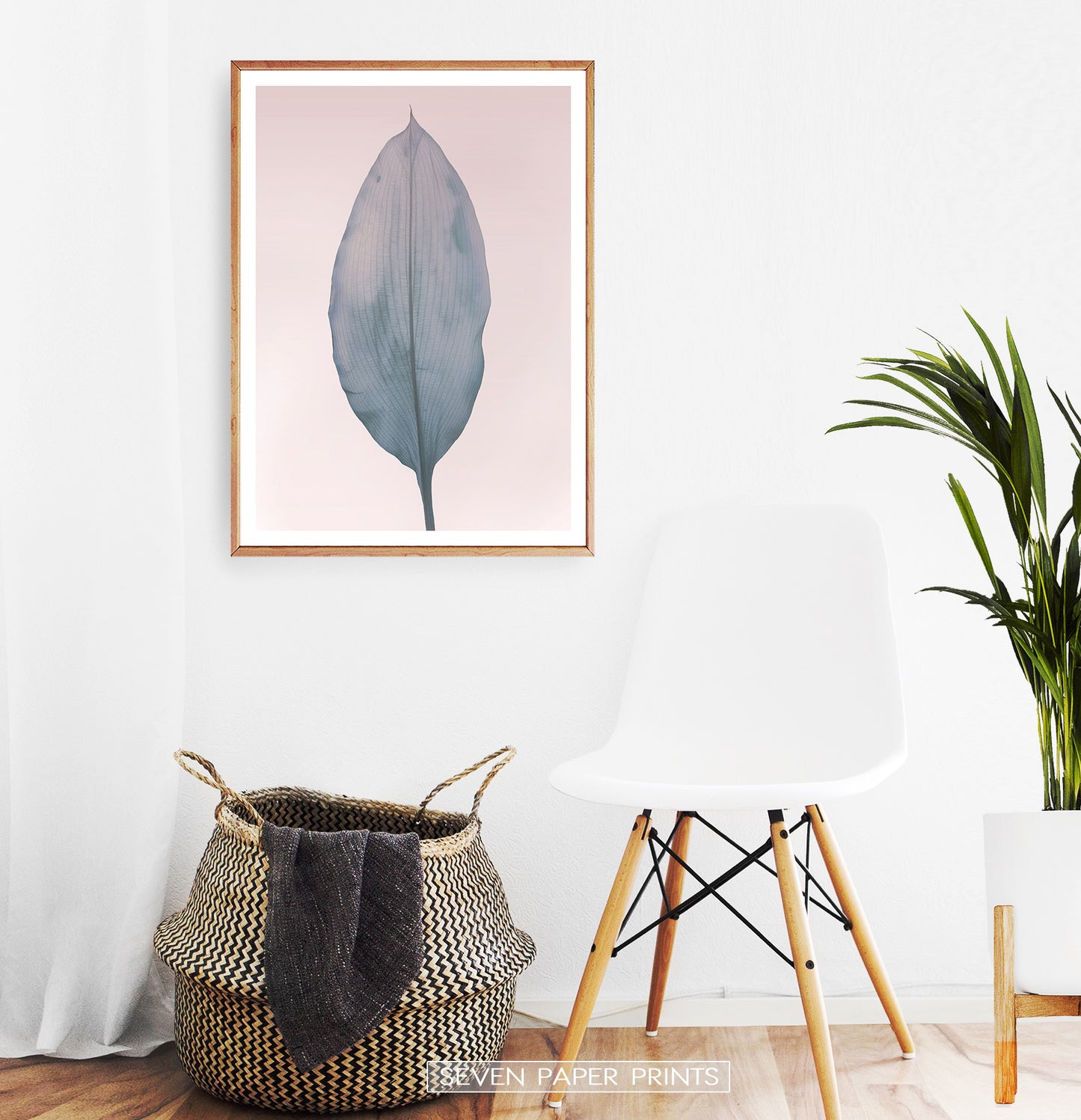 Large Green Leaf Wall Art