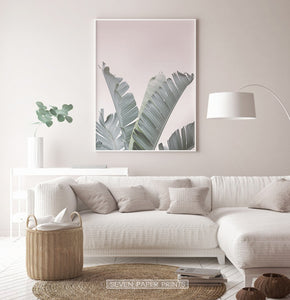 Banana Leaf Print for Living Room