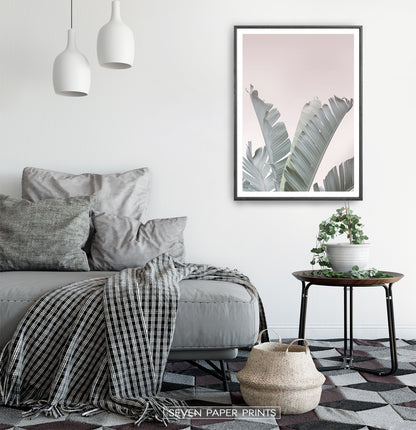 Green Foliage Tropical Wall Art