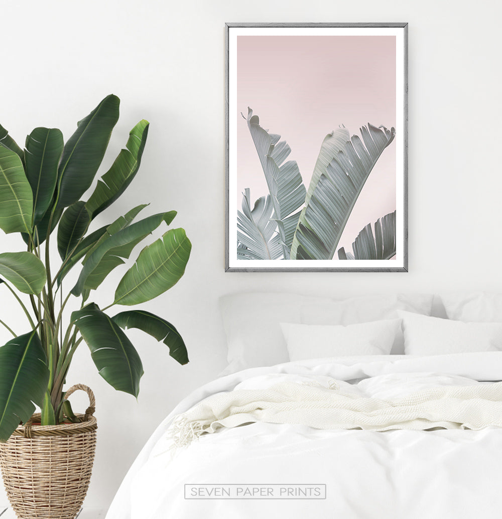 Green Foliage Tropical Wall Art
