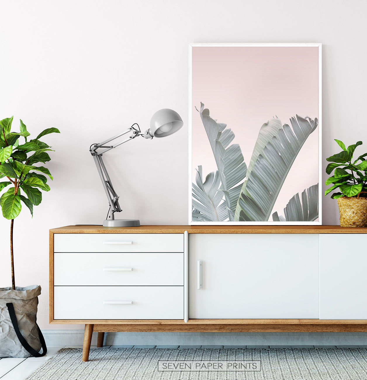 Green Foliage Tropical Wall Art