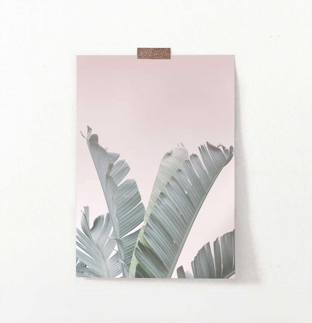Green Foliage Tropical Wall Art