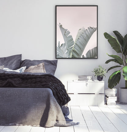 Green Foliage Tropical Wall Art