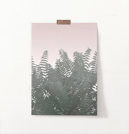 Botanical leaf Art Single Print