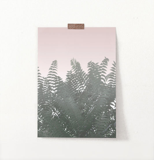 Botanical leaf Art Single Print