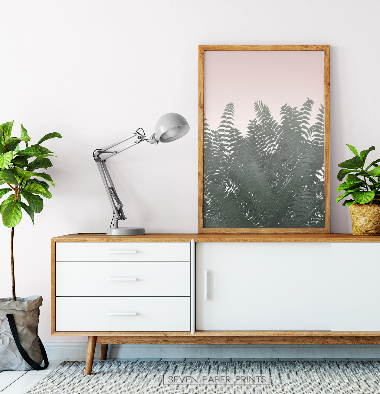 Botanical leaf Art Single Print