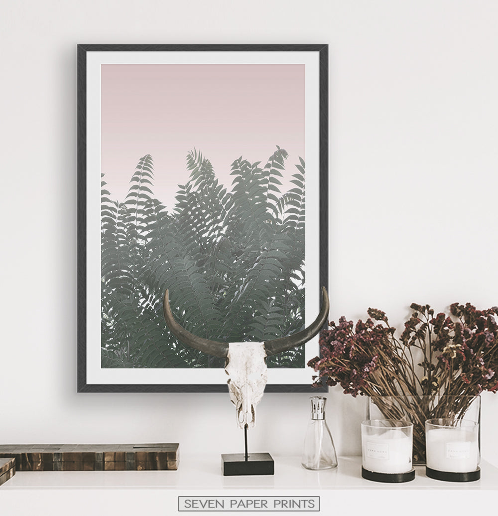Botanical leaf Art Single Print